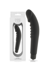 DOLCE VITA REALISTIC PLEASURE VIBRADOR SILICONA NEGRO