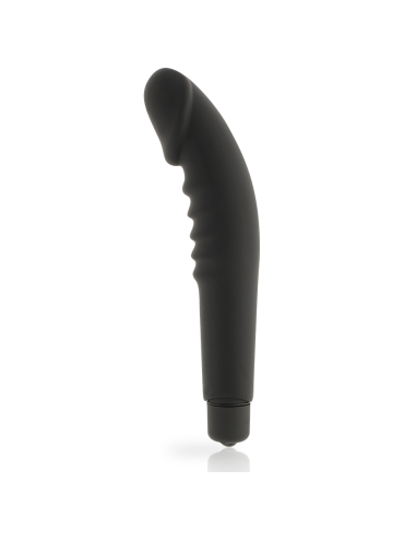 DOLCE VITA REALISTIC PLEASURE VIBRADOR SILICONA NEGRO
