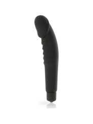 DOLCE VITA REALISTIC PLEASURE VIBRADOR SILICONA NEGRO