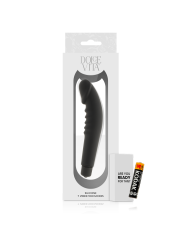 DOLCE VITA REALISTIC PLEASURE VIBRADOR SILICONA NEGRO