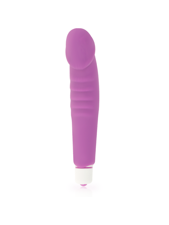 DOLCE VITA REALISTIC PLEASURE VIBRADOR SILICONA LILA