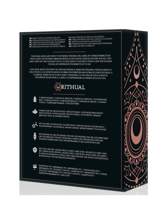 RITHUAL NISHA BOLAS KEGEL RECARGABLES VIBRADORAS ORQUIDEA