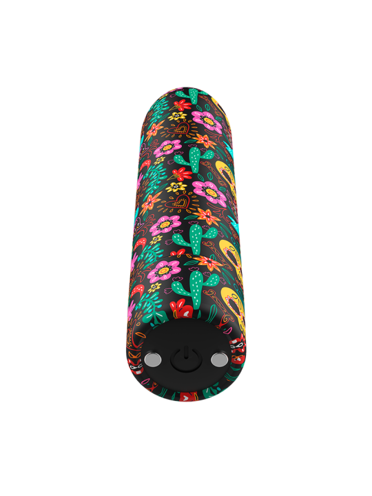 CUSTOM BULLETS BALA RECARGABLE SKULL 10 INTENSIDADES