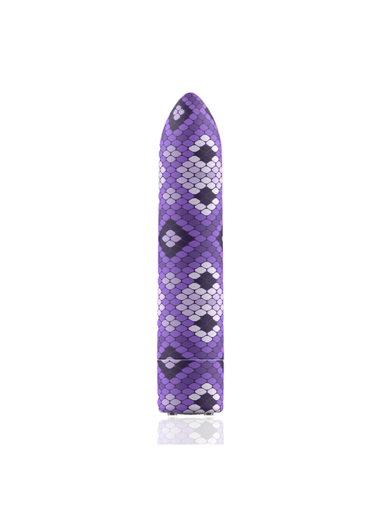 CUSTOM BULLETS BALA RECARGABLE SNAKE LILA 10 INTENSIDADES