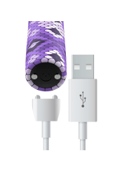 CUSTOM BULLETS BALA RECARGABLE SNAKE LILA 10 INTENSIDADES