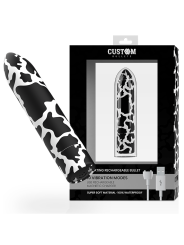 CUSTOM BULLETS BALA RECARGABLE COW 10 INTENSIDADES
