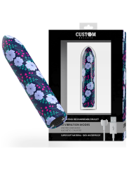 CUSTOM BULLETS BALA RECARGABLE SPRING 10 INTENSIDADES