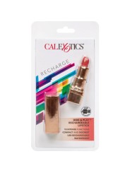 CALEXOTICS BALA PINTALABIOS RECARGABLE HIDE PLAY ROJO