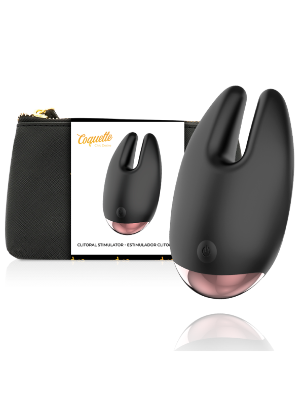 COQUETTE CHIC DESIRE ESTIMULADOR CLITORIS NEGRO GOLD