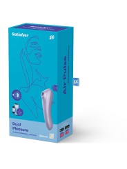 SATISFYER DUAL PLEASURE AIR PULSE VIOLETA