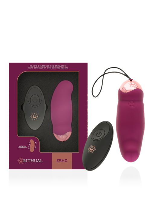 RITHUAL ESHA HUEVO CONTROL REMOTO SISTEMA ROTACION VIBRACION