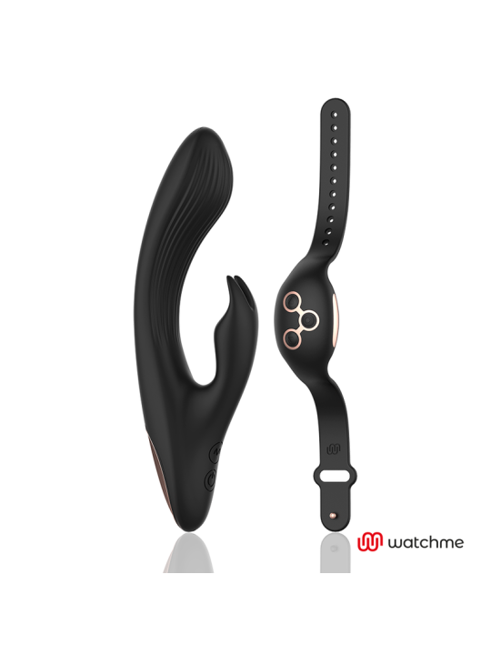 ANNE S DESIRE RABBIT CONTROL REMOTO TECNOLOGIA WATCHME NEGRO GOLD