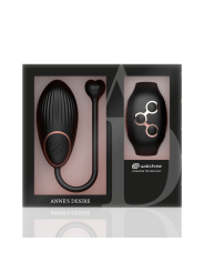 ANNE S DESIRE HUEVO CONTROL REMOTO TECNOLOGIA WATCHME NEGRO GOLD