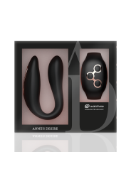 ANNE S DESIRE DUAL PLEASURE TECNOLOGIA WATCHME NEGRO GOLD