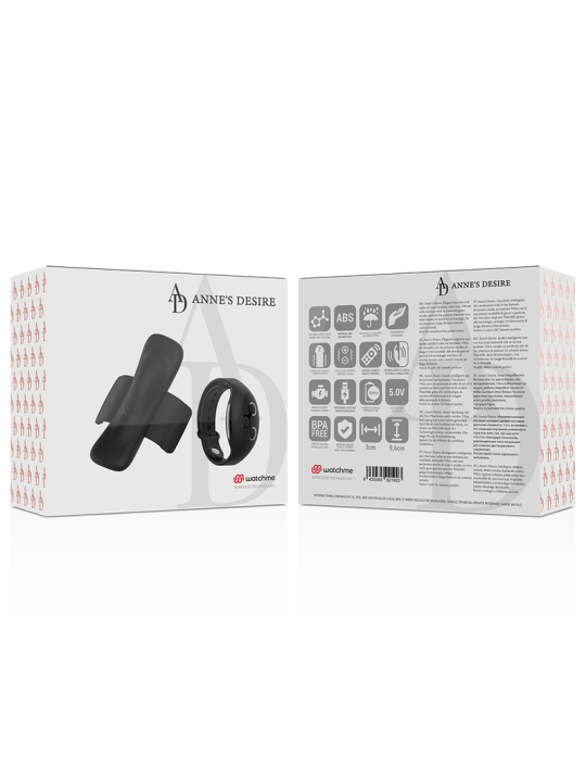 ANNE S DESIRE PANTY PLEASURE TECNOLOGIA WATCHME NEGRO