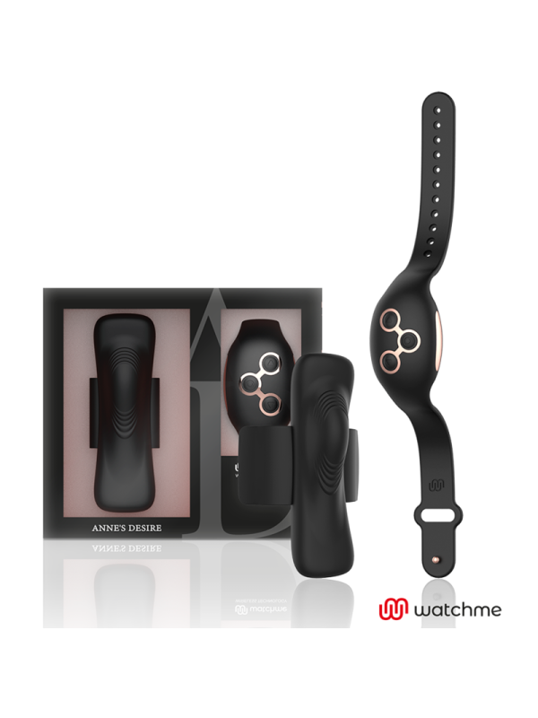 ANNE S DESIRE PANTY PLEASURE TECNOLOGIA WATCHME NEGRO GOLD