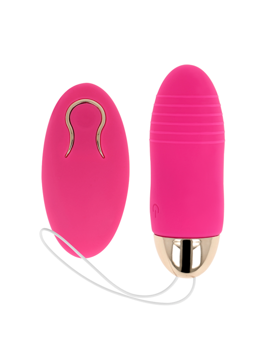 OHMAMA HUEVO CONTROL REMOTO 10 MODOS ROSA