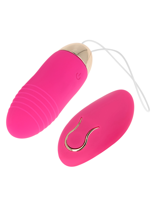 OHMAMA HUEVO CONTROL REMOTO 10 MODOS ROSA