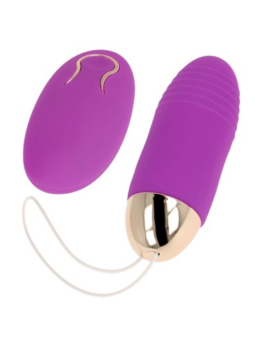 OHMAMA HUEVO CONTROL REMOTO 10 MODOS LILA