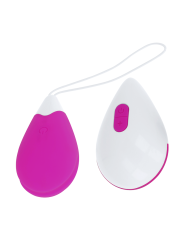 OHMAMA HUEVO VIBRADOR 10 MODOS LILA Y BLANCO