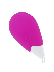 OHMAMA HUEVO VIBRADOR 10 MODOS LILA Y BLANCO