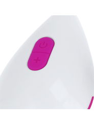 OHMAMA HUEVO VIBRADOR 10 MODOS LILA Y BLANCO