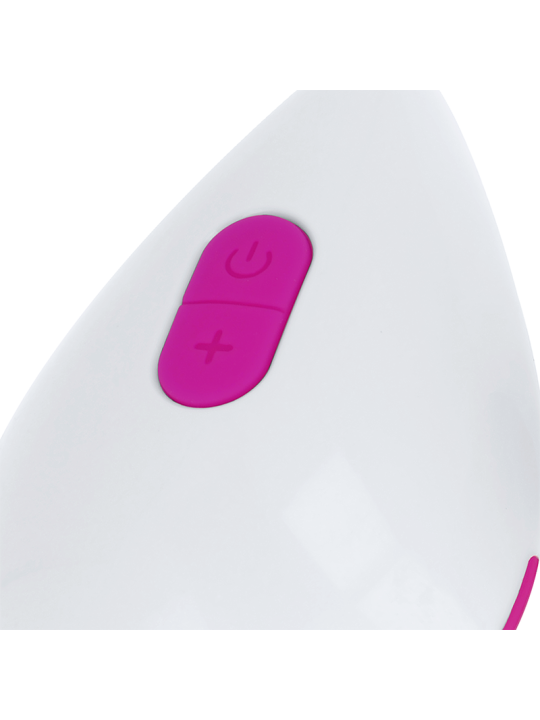 OHMAMA HUEVO VIBRADOR 10 MODOS LILA Y BLANCO