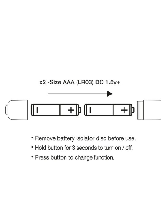 ROCKS OFF PRISM BALA VIBRADORA