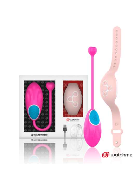 WEARWATCH HUEVO CONTROL REMOTO TECHNOLOGY WATCHME FUCSIA ROSA
