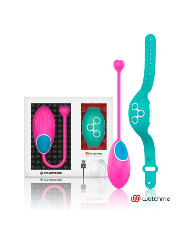 WEARWATCH HUEVO CONTROL REMOTO TECHNOLOGY WATCHME FUCSIA AGUA MARINA