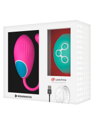 WEARWATCH HUEVO CONTROL REMOTO TECHNOLOGY WATCHME FUCSIA AGUA MARINA