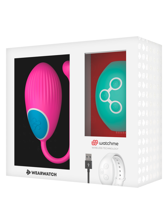 WEARWATCH HUEVO CONTROL REMOTO TECHNOLOGY WATCHME FUCSIA AGUA MARINA