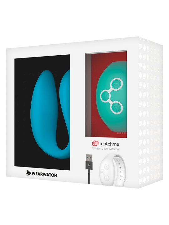 WEARWATCH VIBRADOR DUAL TECHNOLOGY WATCHME ANIL AGUA MARINA