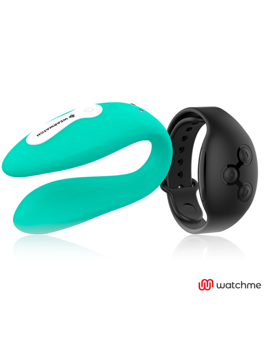 WEARWATCH VIBRADOR DUAL TECHNOLOGY WATCHME AGUAMARINA AZABACHE