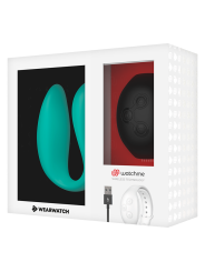 WEARWATCH VIBRADOR DUAL TECHNOLOGY WATCHME AGUAMARINA AZABACHE