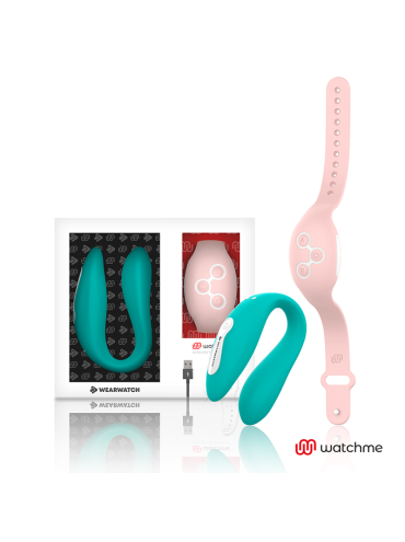 WEARWATCH VIBRADOR DUAL TECHNOLOGY WATCHME AGUA MARINA ROSA