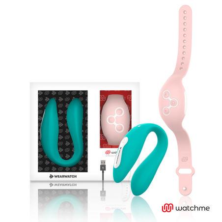 WEARWATCH VIBRADOR DUAL TECHNOLOGY WATCHME AGUA MARINA ROSA