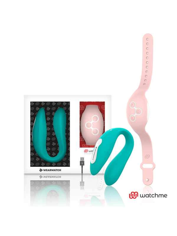 WEARWATCH VIBRADOR DUAL TECHNOLOGY WATCHME AGUA MARINA ROSA