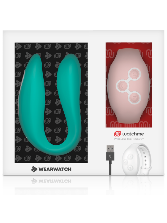 WEARWATCH VIBRADOR DUAL TECHNOLOGY WATCHME AGUA MARINA ROSA