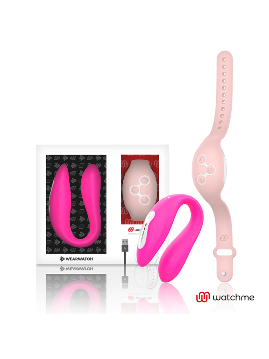 WEARWATCH VIBRADOR DUAL TECHNOLOGY WATCHME FUCSIA ROSA