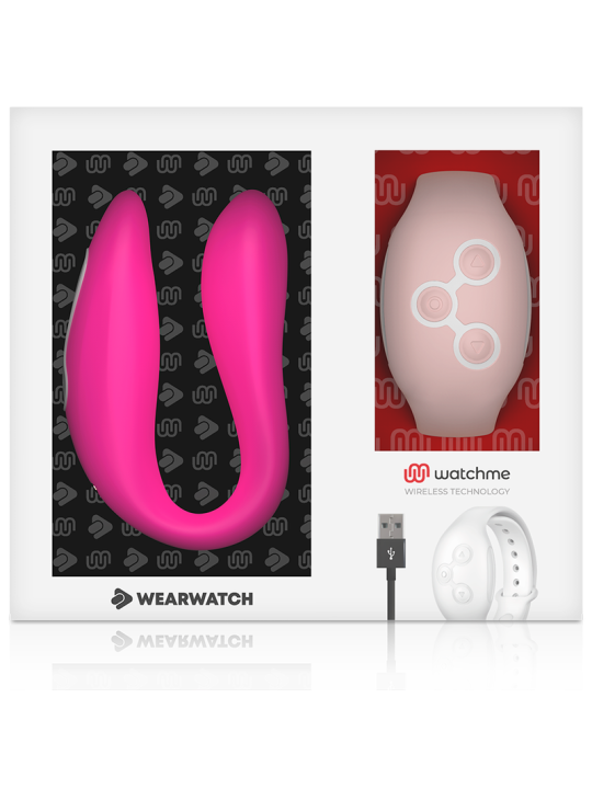WEARWATCH VIBRADOR DUAL TECHNOLOGY WATCHME FUCSIA ROSA