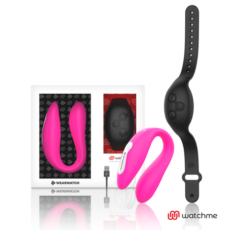 WEARWATCH VIBRADOR DUAL TECHNOLOGY WATCHME FUCSIA AZABACHE