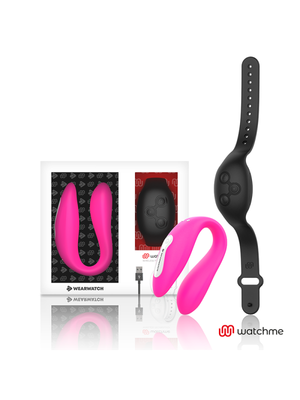 WEARWATCH VIBRADOR DUAL TECHNOLOGY WATCHME FUCSIA AZABACHE