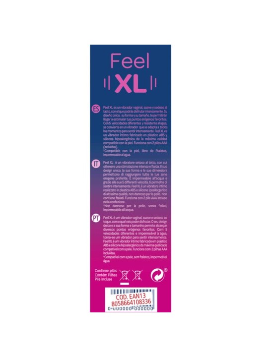 CONTROL FEEL XL BALA VIBRADORA