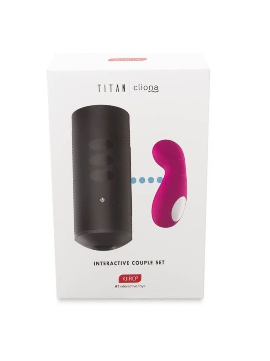 KIIROO TITAN Y CLIONA SET PAREJAS LILA