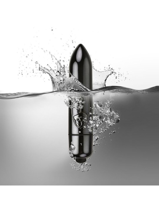 ROCKS OFF BALA VIBRADORA RO 80MM MIDNIGHT METAL