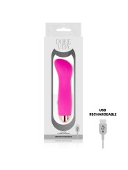 DOLCE VITA VIBRADOR RECARGABLE ONE ROSA 7 VELOCIDADES