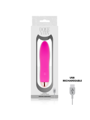 DOLCE VITA VIBRADOR RECARGABLE FOUR ROSA 7 VELOCIDADES
