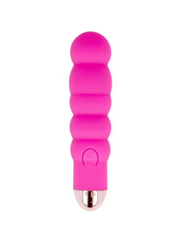 DOLCE VITA VIBRADOR RECARGABLE SIX ROSA 7 VELOCIDADES