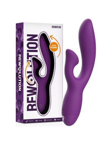 REWOLUTION REWOFUN VIBRADOR FLEXIBLE CON RABBIT